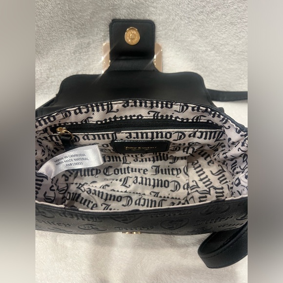 Juicy Couture Black Crossbody Bag - Picture 4 of 7